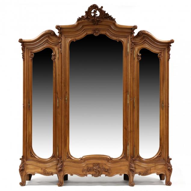 french-rococo-style-mirrored-armoire