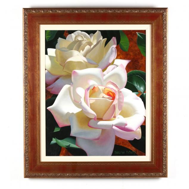 brian-davis-ca-nv-b-1946-i-tranquil-peace-roses-i