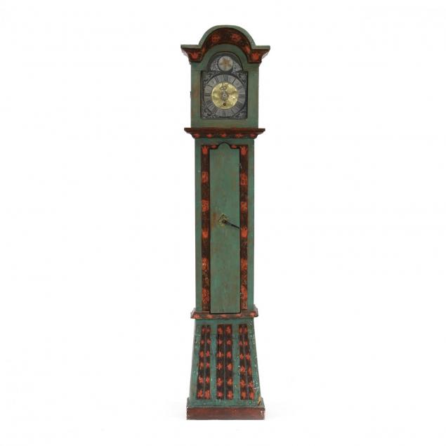 swedish-paint-decorated-tall-case-clock