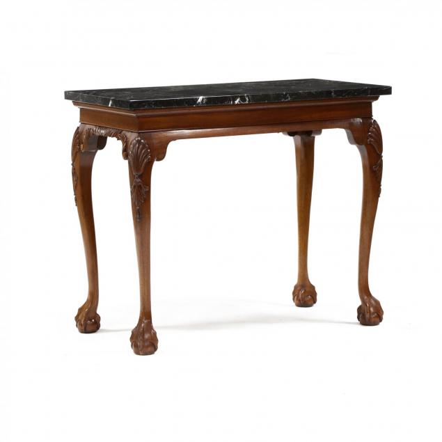 chippendale-style-marble-top-slab-table