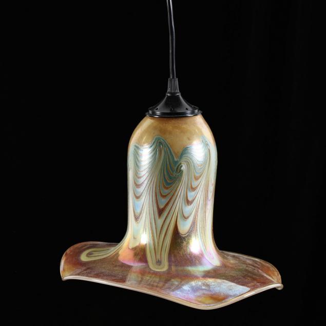 stephen-fellerman-connecticut-20th-century-art-glass-pendant-light