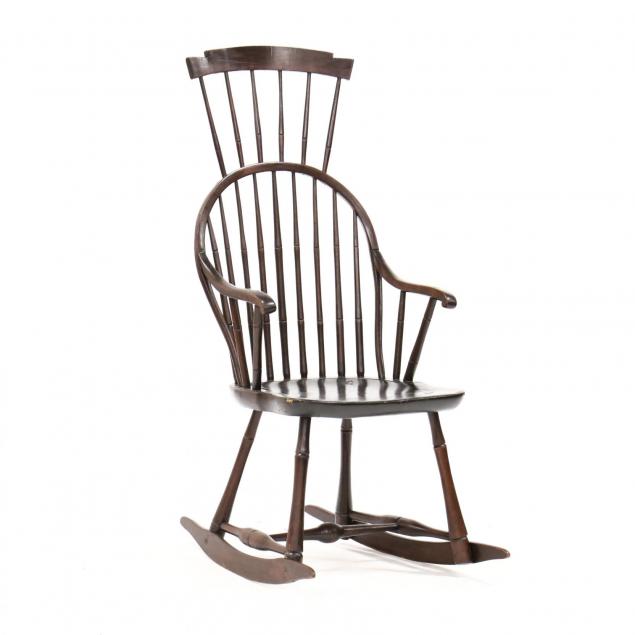 american-comb-back-windsor-rocking-chair