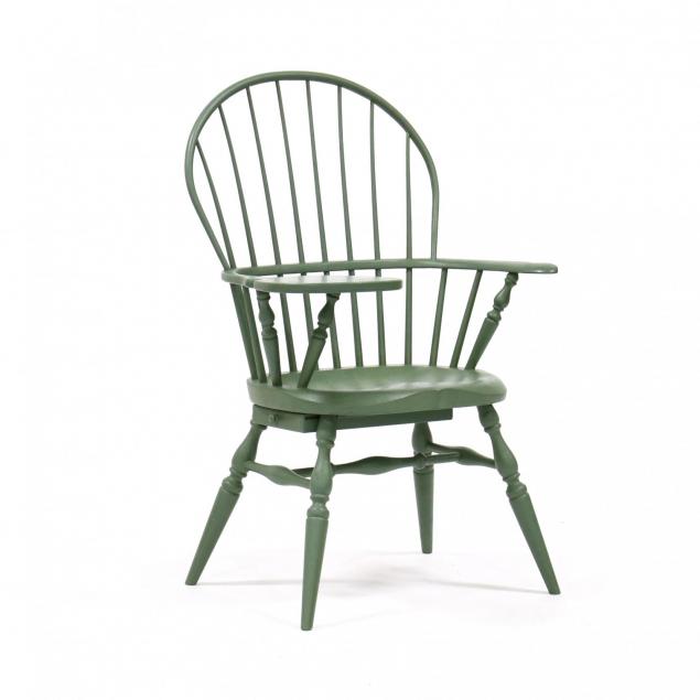 james-david-brown-maine-painted-windsor-work-arm-chair