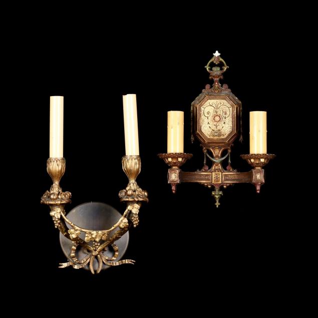 two-vintage-wall-sconces