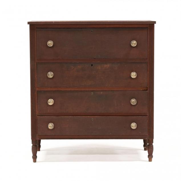 southern-late-federal-cherry-chest-of-drawers
