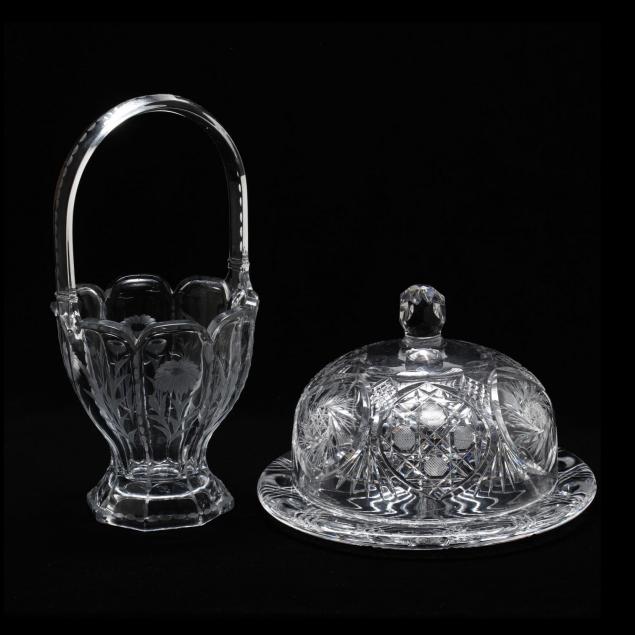 two-pieces-of-vintage-cut-glass