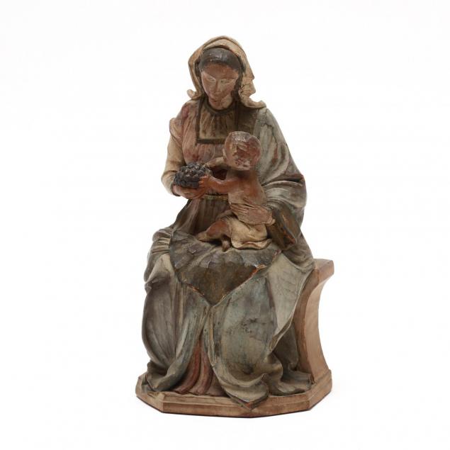 italian-carved-and-painted-wood-madonna-and-child
