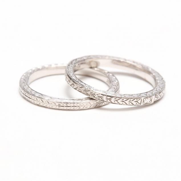 pair-of-platinum-eternity-bands-signed