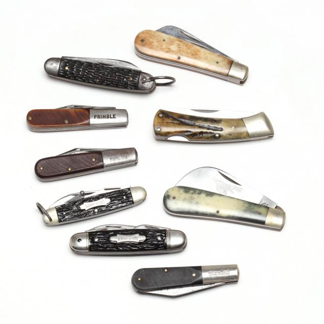 nine-vintage-pocket-knives