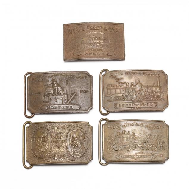 five-belt-buckles-for-wells-fargo-company