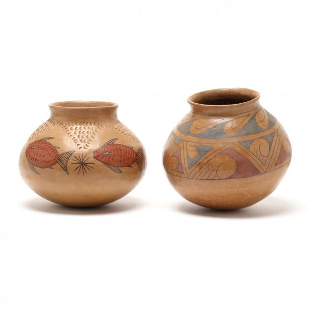 two-southwestern-pottery-ollas