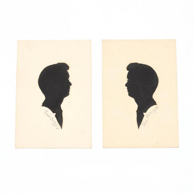 carew-rice-sc-1899-1971-two-silhouettes