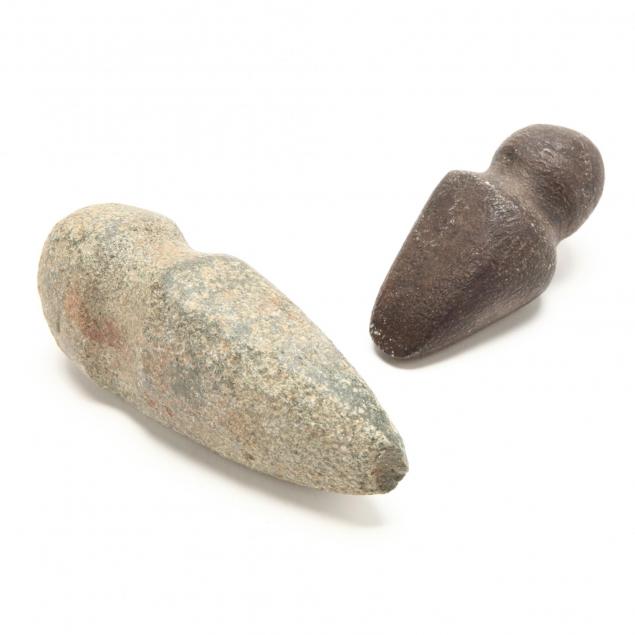 two-prehistoric-indian-polished-axes