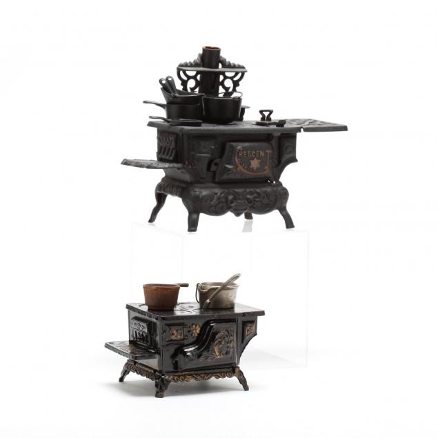 two-toy-cast-iron-stoves