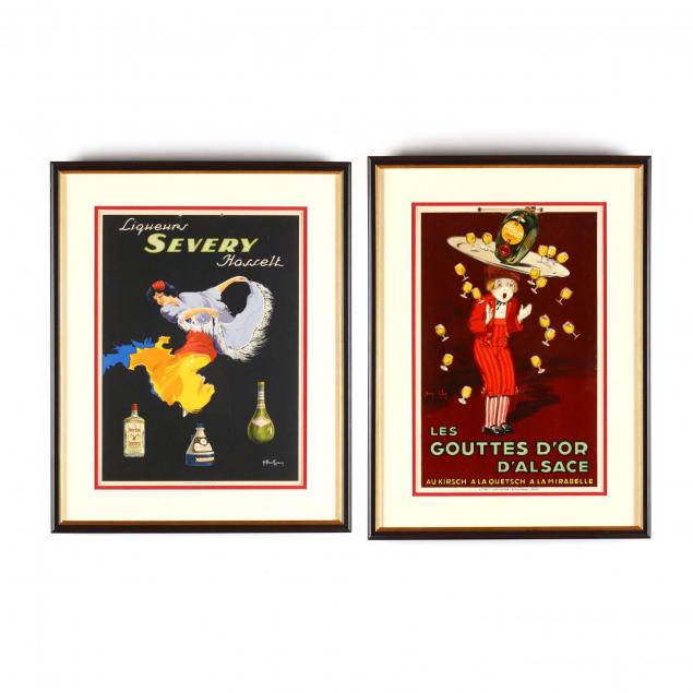 two-framed-vintage-advertising-cartones