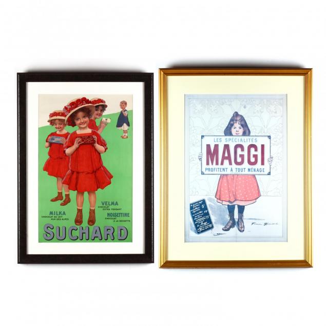 two-framed-continental-advertising-posters