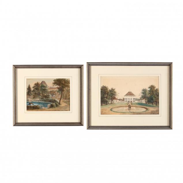 michael-lueger-german-1804-1883-two-watercolor-views