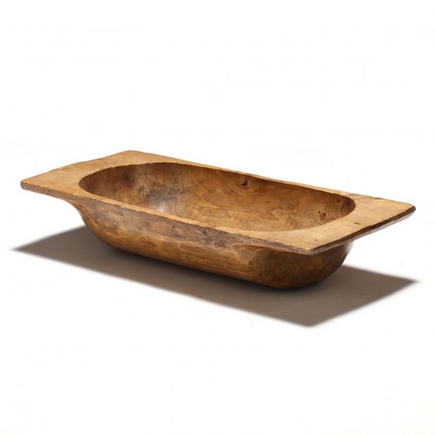 primitive-large-carved-wood-dough-bowl