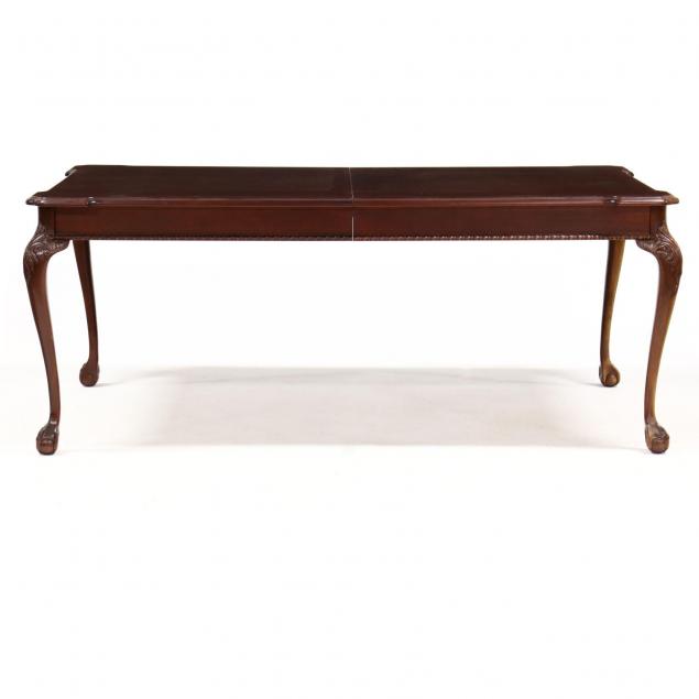 chippendale-style-carved-mahogany-dining-table