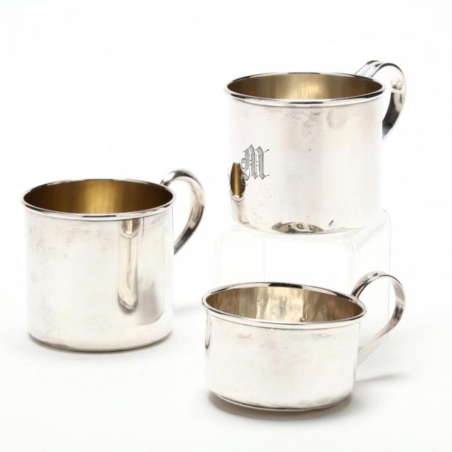 three-sterling-silver-baby-cups