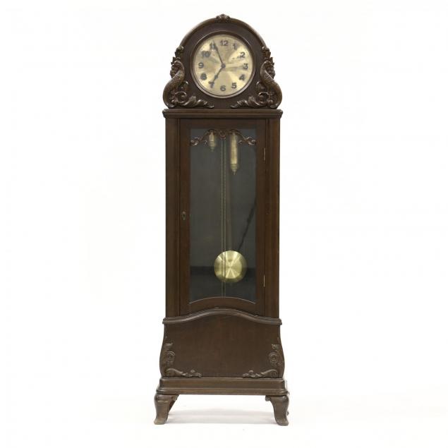 german-carved-oak-tall-case-clock