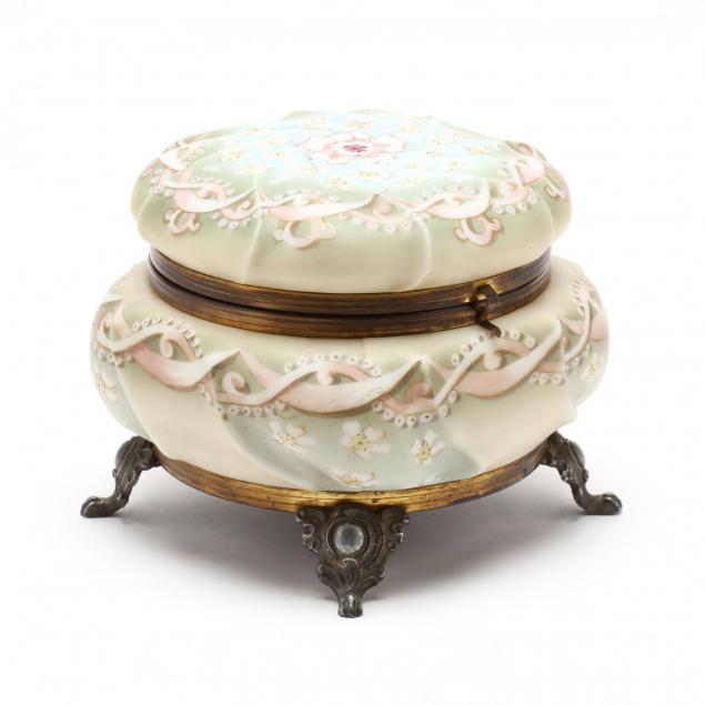 wavecrest-lidded-enameled-glass-casket