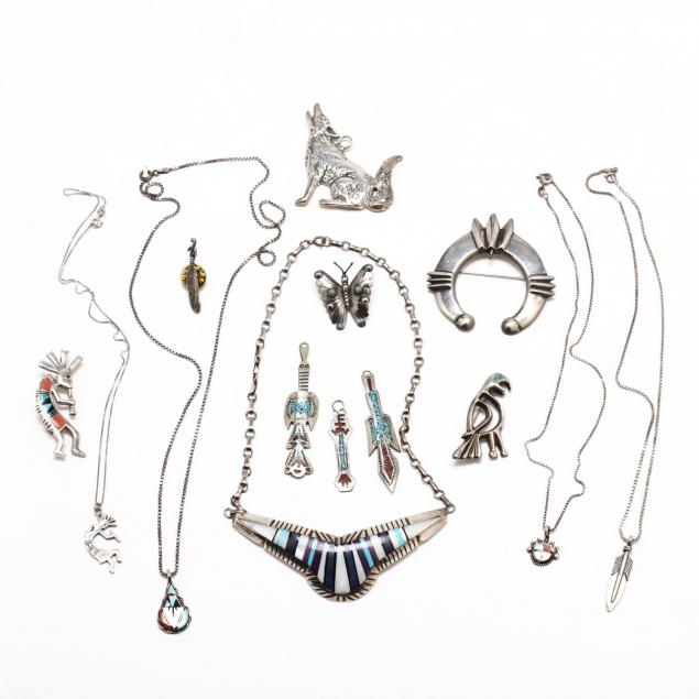 group-of-southwest-style-jewelry