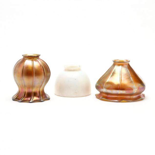 steuben-three-art-glass-shades