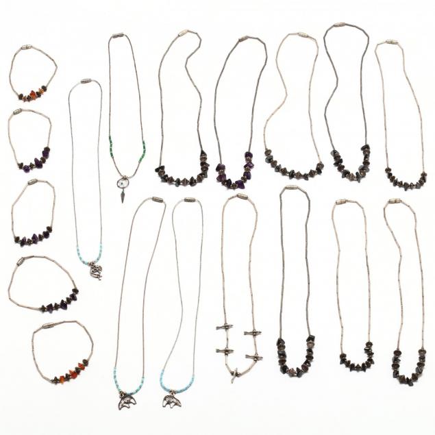 group-of-southwest-style-beaded-jewelry