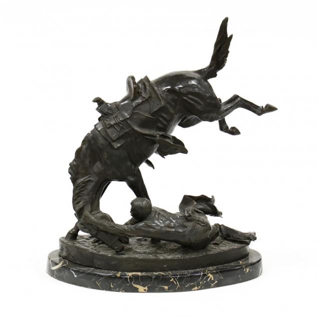 after-frederick-remington-wicked-pony-bronze-sculpture