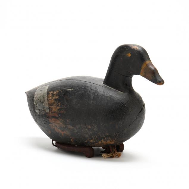 vintage-black-scoter-sea-duck-decoy