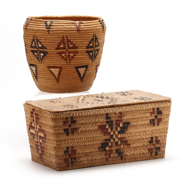 two-native-american-baskets