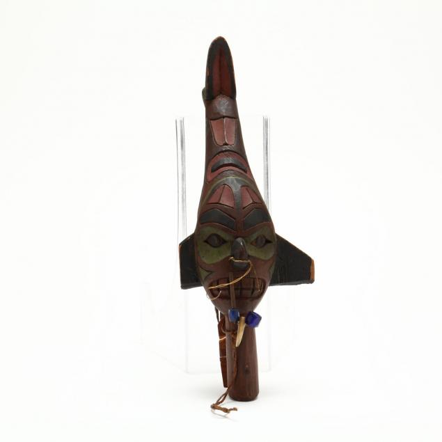 northwest-coast-polychrome-wood-ceremonial-rattle