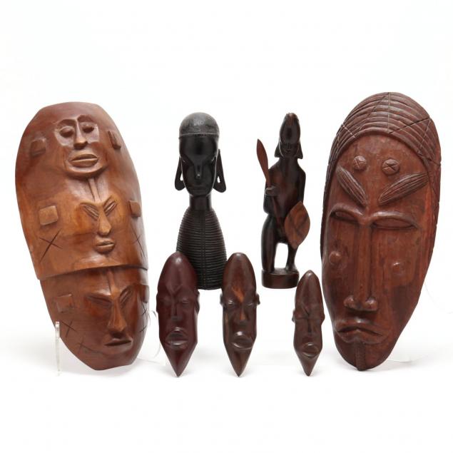 african-carved-wood-grouping