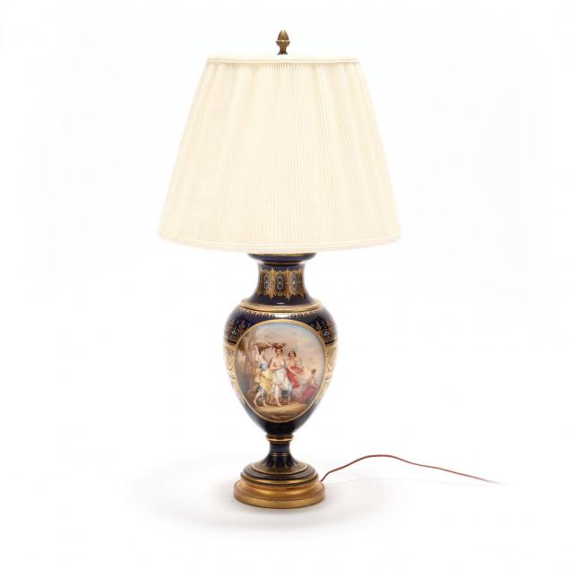 royal-vienna-porcelain-urn-table-lamp