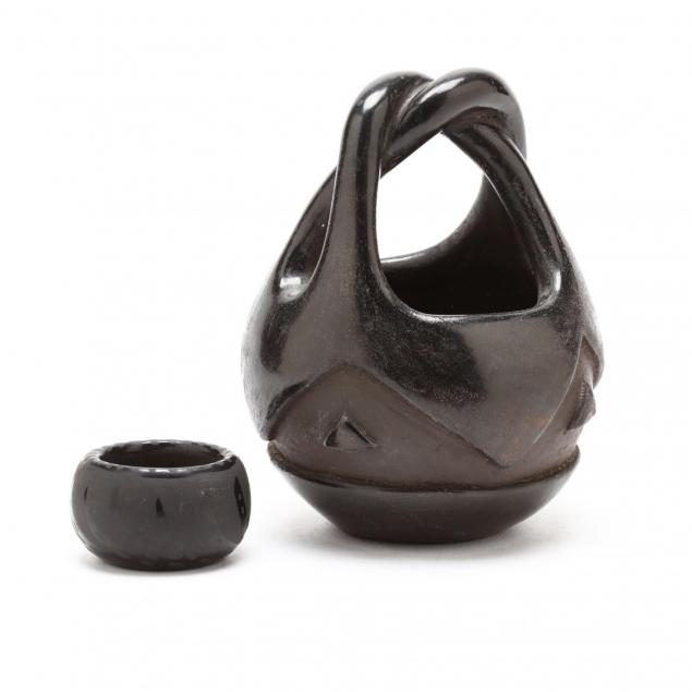 two-pieces-of-santa-clara-blackware-pottery