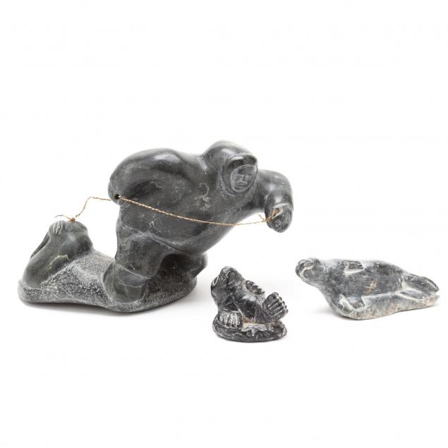 three-inuit-carvings