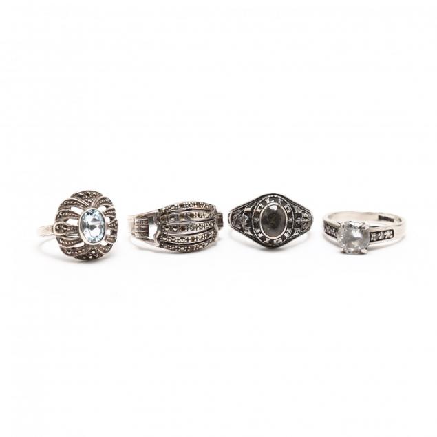 four-vintage-rings