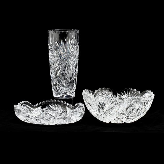 three-pieces-of-cut-glass