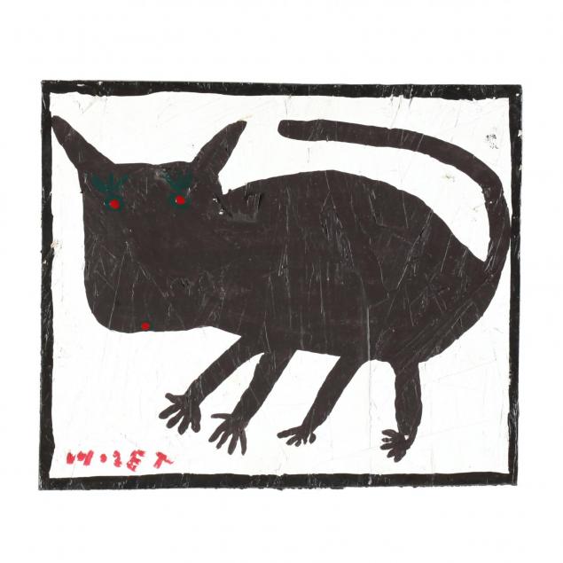 alabama-folk-art-mose-tolliver-black-cat