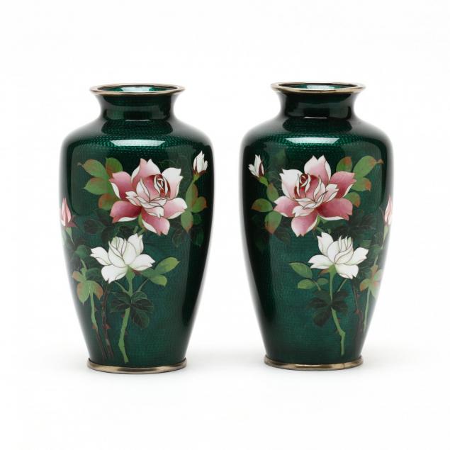 pair-of-japanese-cloisonne-vases