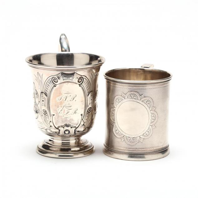 two-gorham-coin-silver-cups