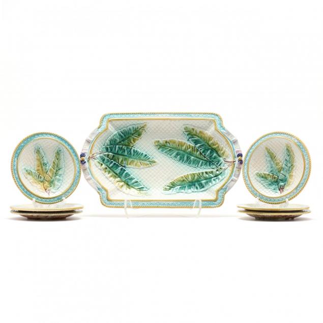 majolica-dessert-service