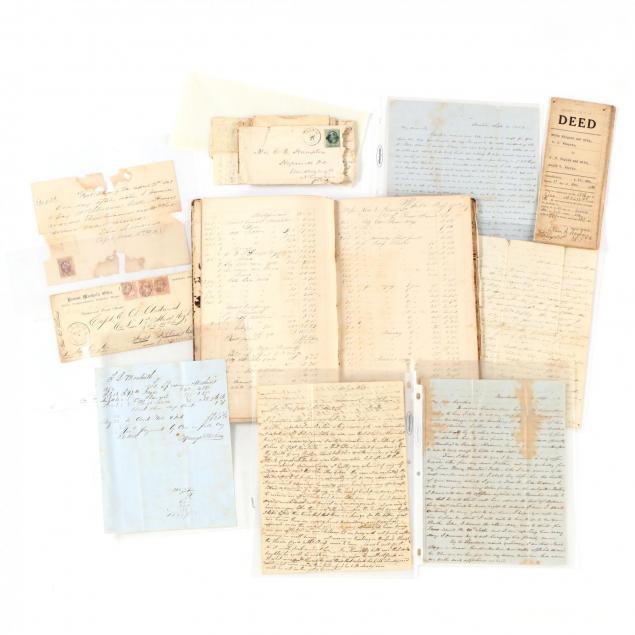 four-mid-19th-century-letters-to-nc-and-unrelated-documents