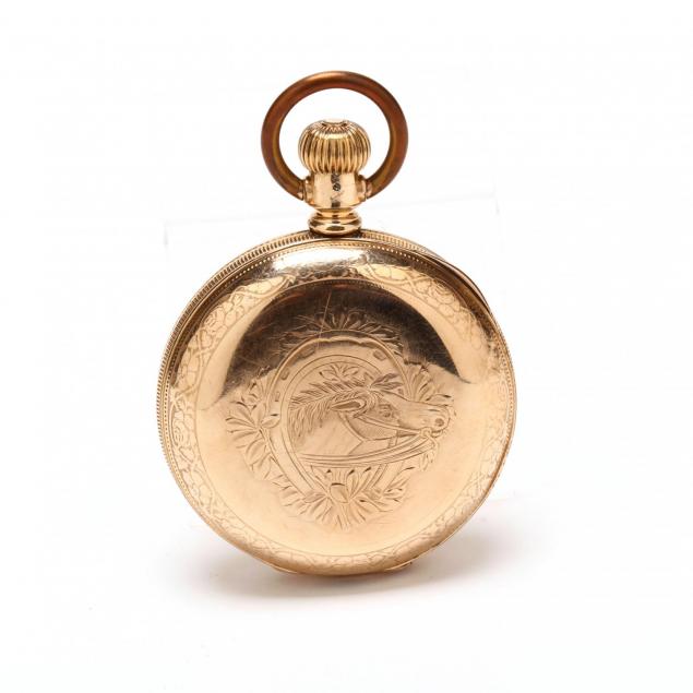 antique-gold-filled-hunter-case-pocket-watch-dueber-watch-co