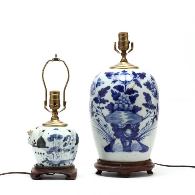 two-vintage-chinese-export-lamps