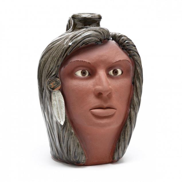 georgia-folk-pottery-face-jug-melvin-dwayne-crocker