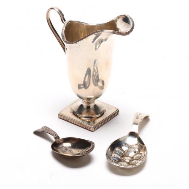 three-english-silver-tea-accoutremonts