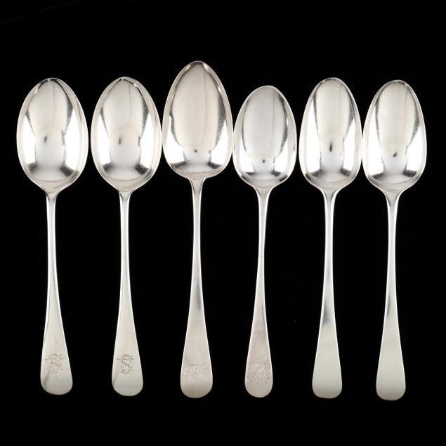 an-assembled-set-of-six-english-silver-tablespoons