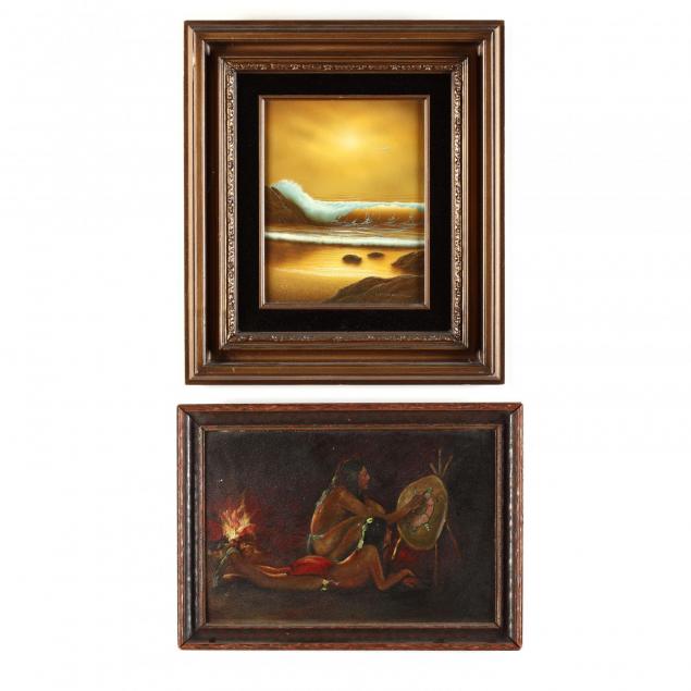 two-western-american-oil-paintings